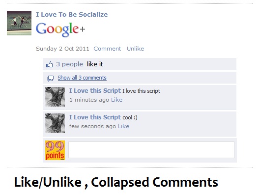 facebook style wallpost script beta v 2.0